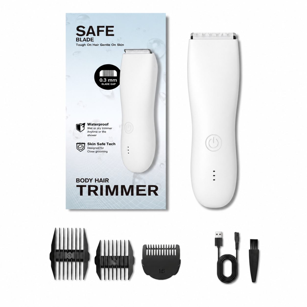 GroomeX Body Hair Trimmer - Groom with Confidence!